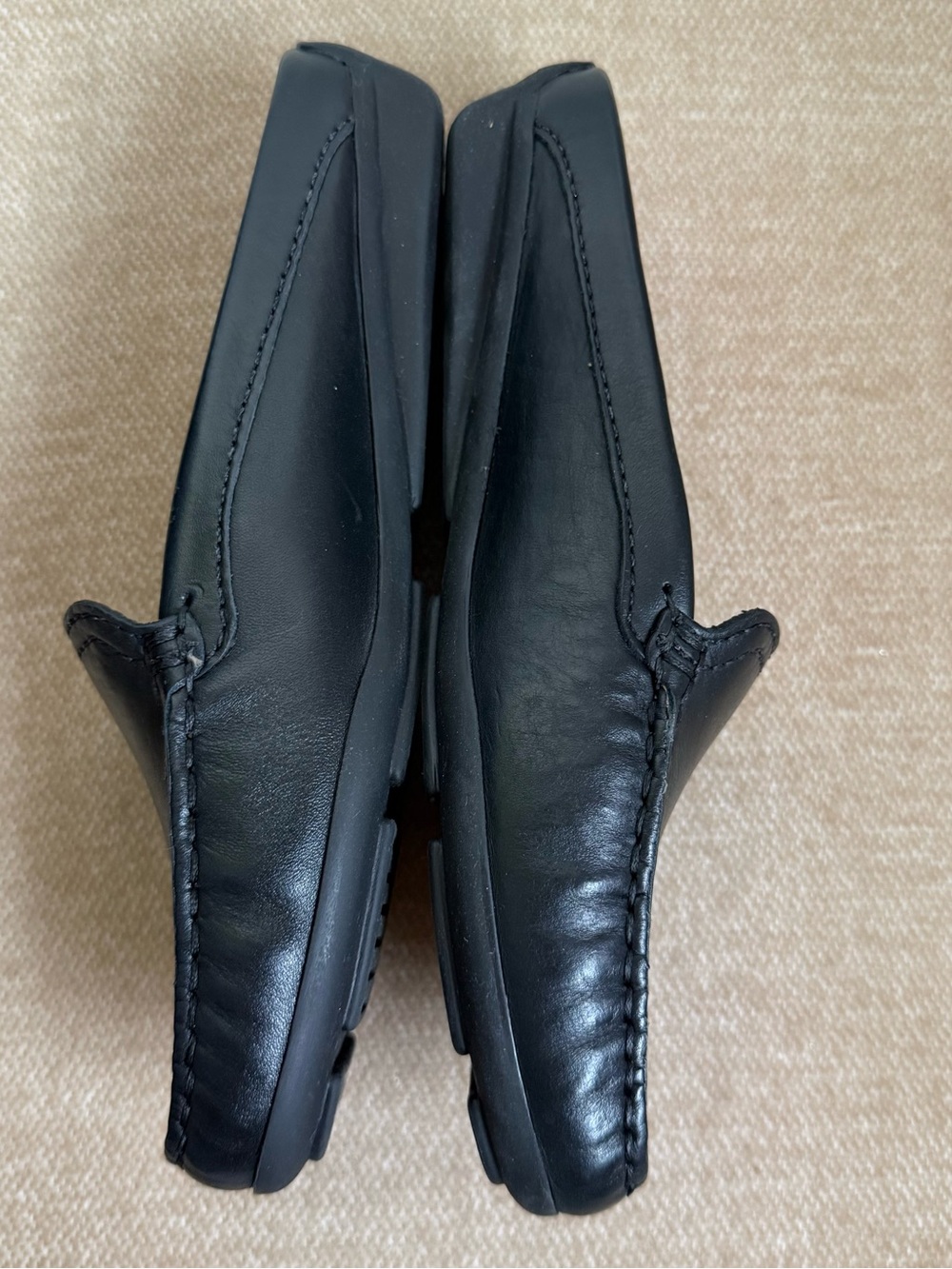 Marc Joseph Black Leather Slip-On Loafers size 6.5 - Picture 4 of 9